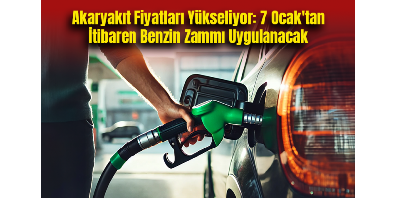Akaryakıt Fiyatları Yükseliyor: 7 Ocak'tan İtibaren Benzin Zammı Uygulanacak