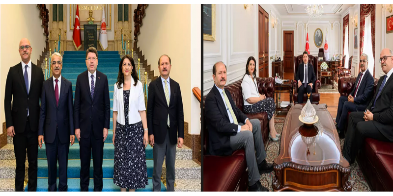Bakan Tunç, DEM Parti Temsilcileriyle Görüştü