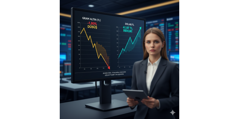 Piyasalarda Sert Düşüş: Altın 'Rekor' Tahtından İniyor!