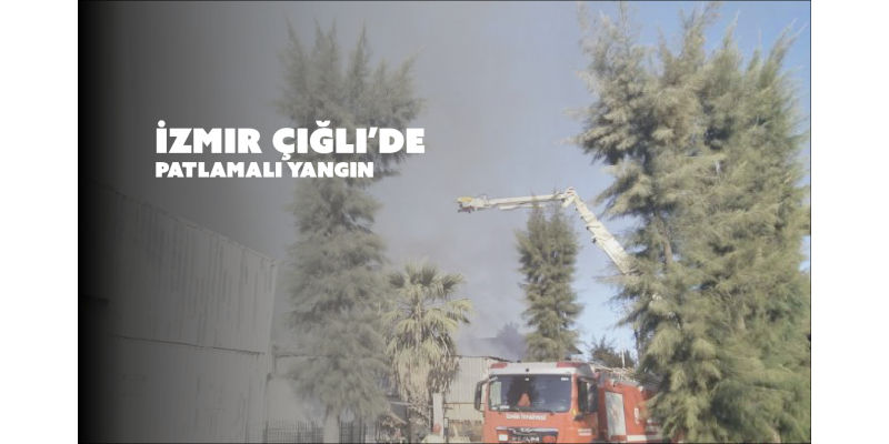 İzmir Çiğli’deki Kimya Fabrikasında Yangın: İtfaiye Ekiplerinin Müdahalesi Sürüyor