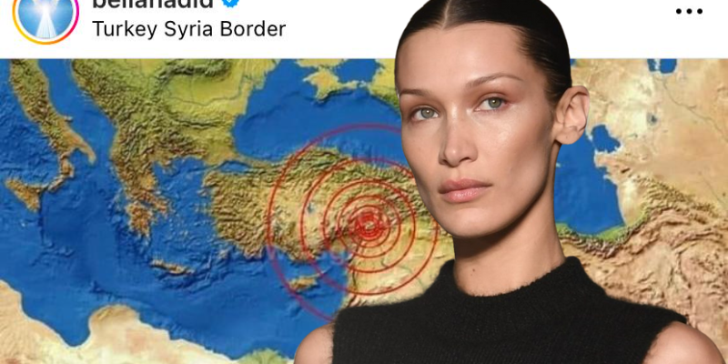 Bella Hadid Türkiye İçin Yardım Çağrısı Yaptı!