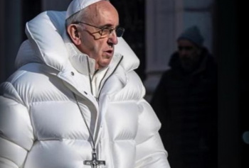 Papa Francesco’nun Beyaz Montlu Fotoğrafı Gerçek Mi?