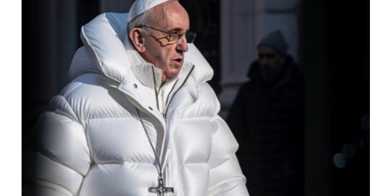 Papa Francesco’nun Beyaz Montlu Fotoğrafı Gerçek Mi?