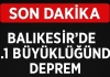 Son Dakika: Balıkesir Sındırgı’da 4.1 Büyüklüğünde Deprem